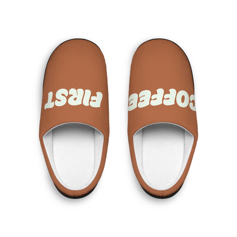 COFFEE FIRST - Frauen Hausschuhe