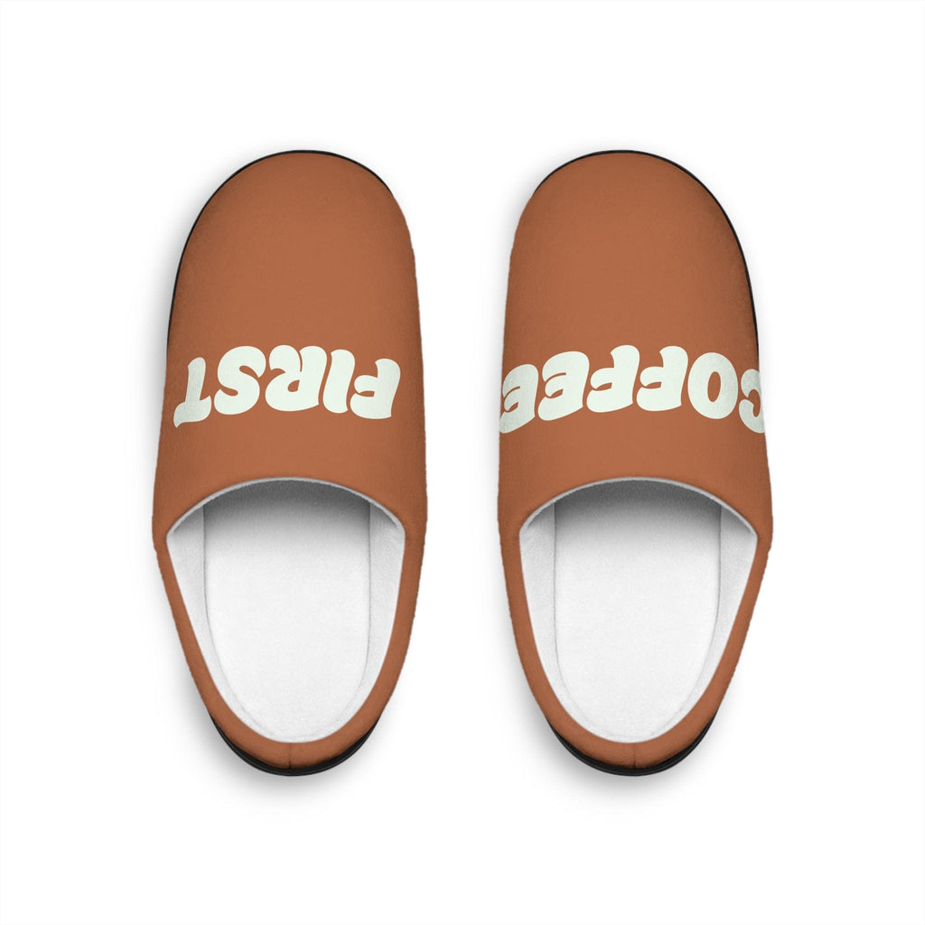 COFFEE FIRST - Männer Hausschuhe